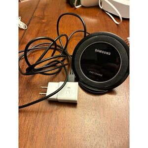 Samsung EP-NG930 Fast Charge Wireless Charging Stand Black with Wall Adapter